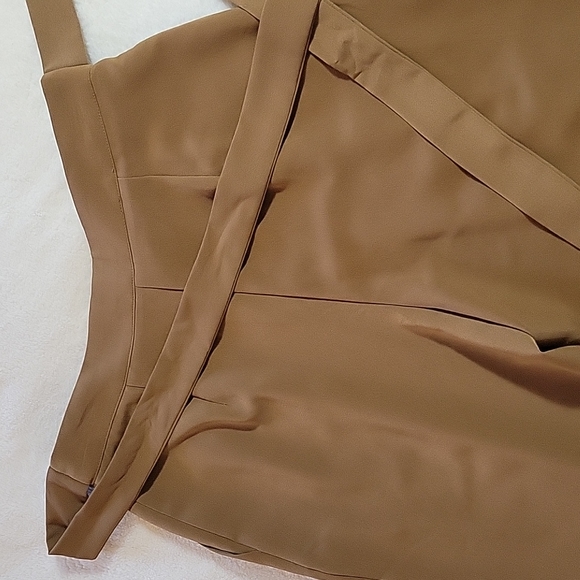TAN COLOR HIGH WAISTED DRESS PANTS - Picture 7 of 14